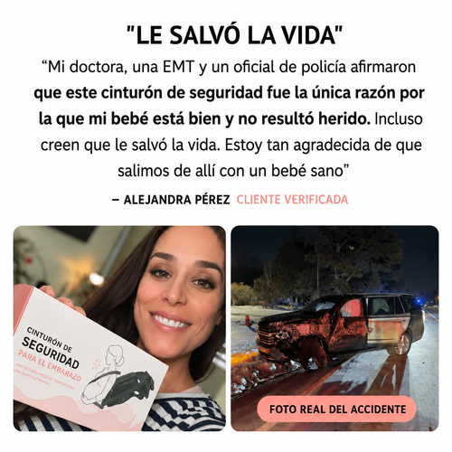 Cinturón de Seguridad Embarazo Mimo