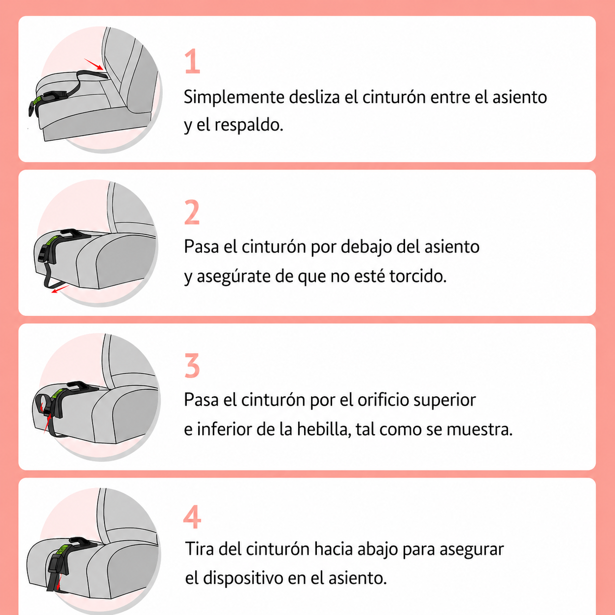 Cinturón de Seguridad Embarazo Mimo