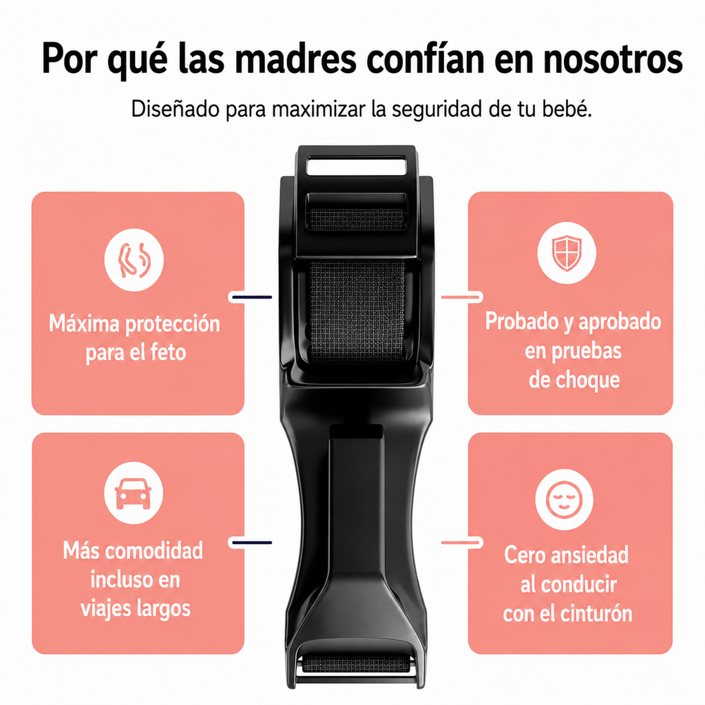 Cinturón de Seguridad Embarazo Mimo